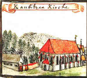 Kaubitzer Kirche - Koci, widok oglny